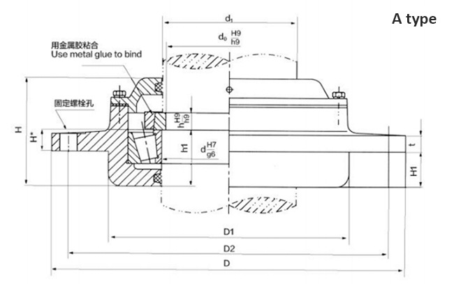 Drawing for A type roller upper rudder carrier.jpg